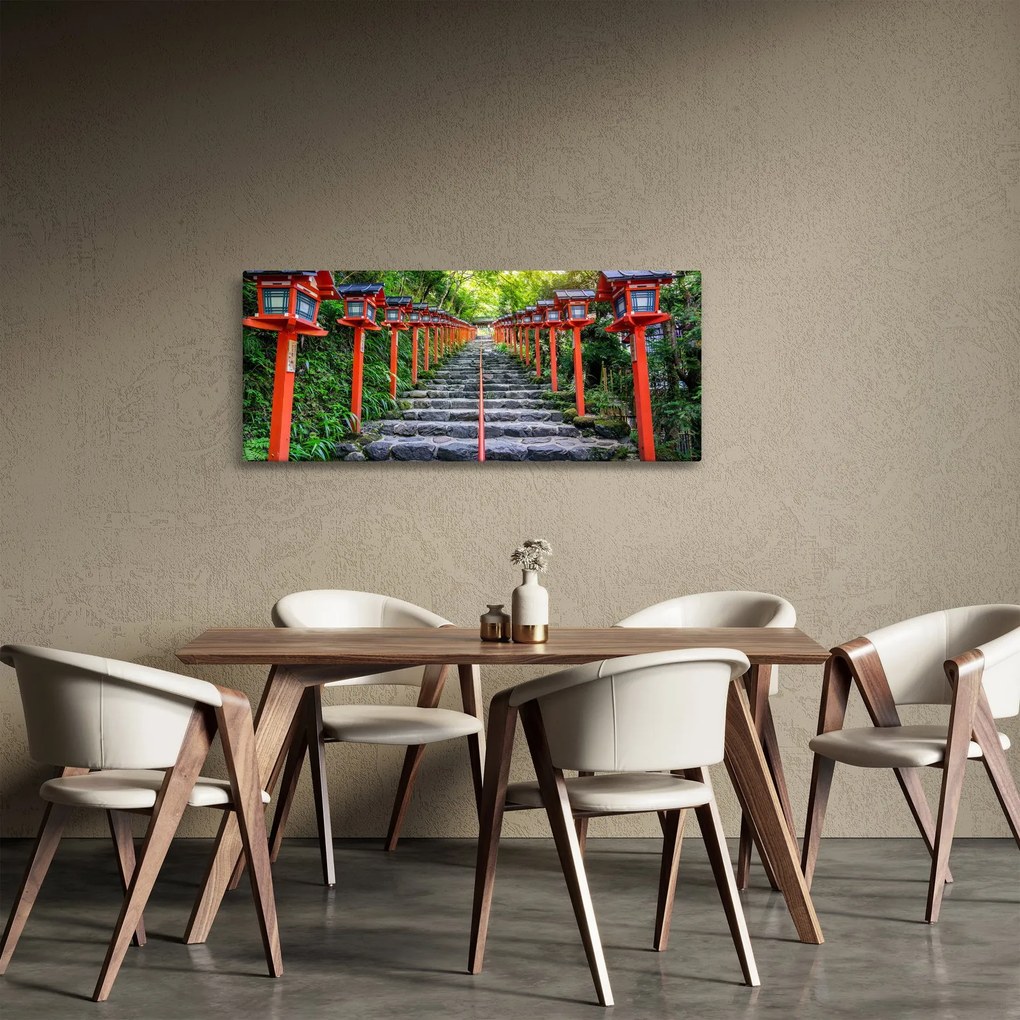 Obraz - Svätyňa Kifune (120x50 cm)