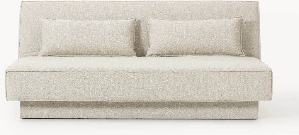 Rozkladacia buklé pohovka's úložným priestorom David