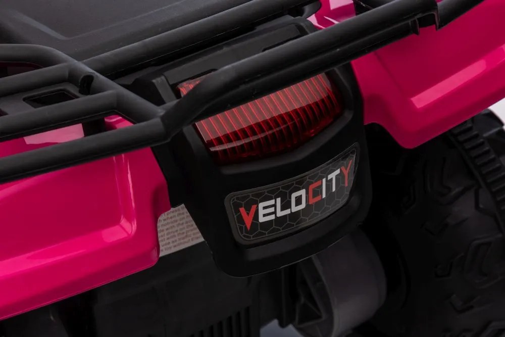 LEAN CARS Elektrická štvorkolka JC915 na akumulátor, ružová