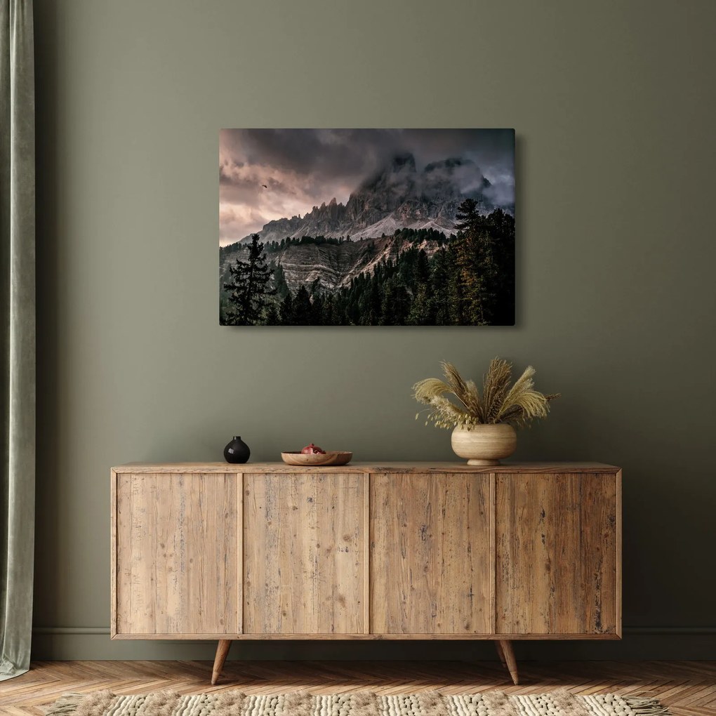 Obraz skalnatých hôr (90x60 cm)