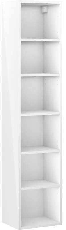 Mexen Box-A, vysoká kúpeľňová skrinka 35x44,2x160 cm, biela lesklá, 91AX1-1600-300-1-00