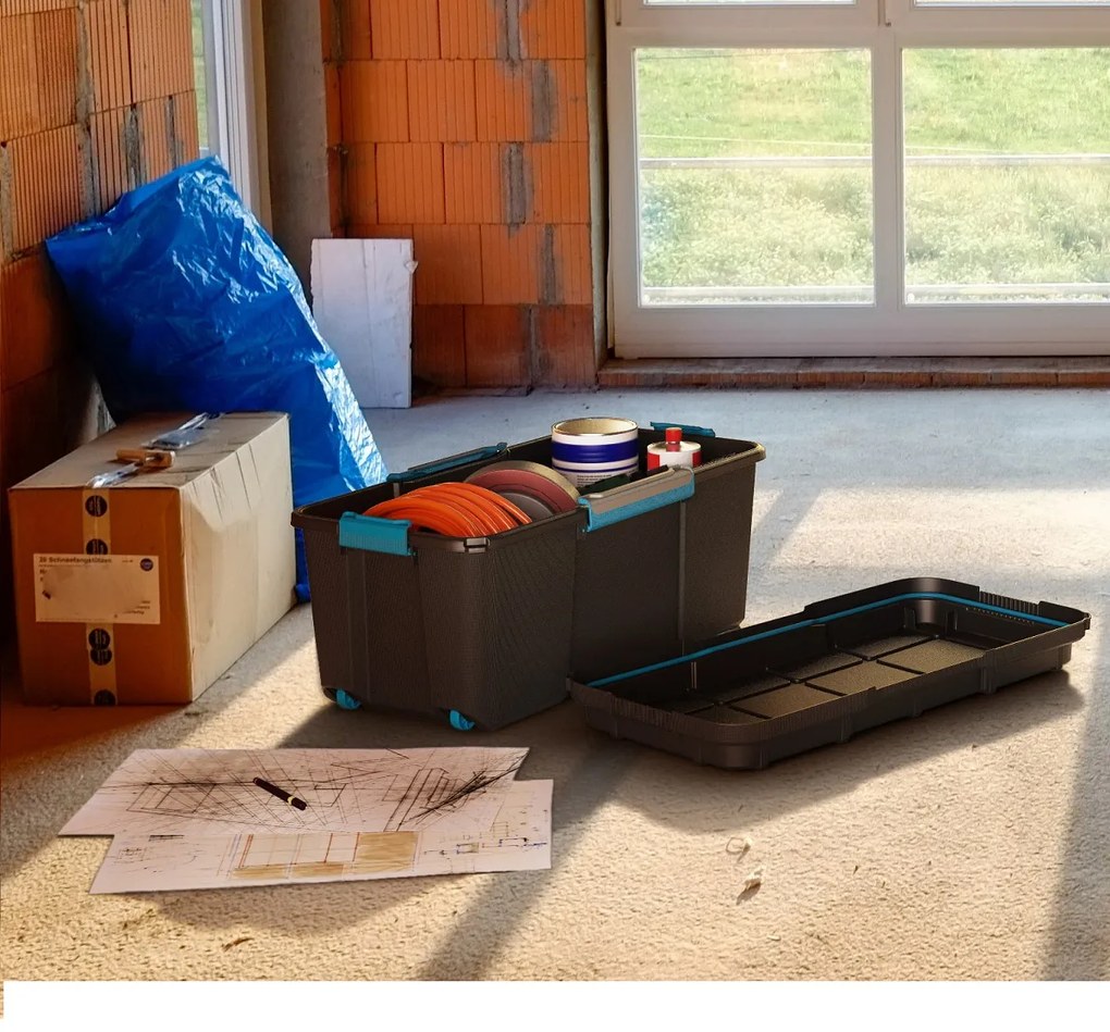 KIS Scuba box L, 74l, modré zatváranie