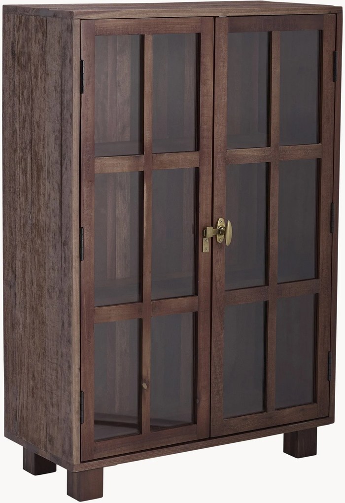 Vitrína z akáciového dreva Cherie