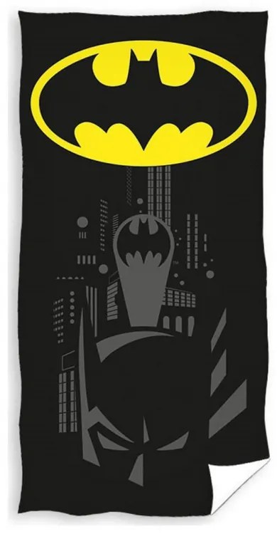 Carbotex Detská osuška 70 × 140 cm ‒ Batman Temný Strážce