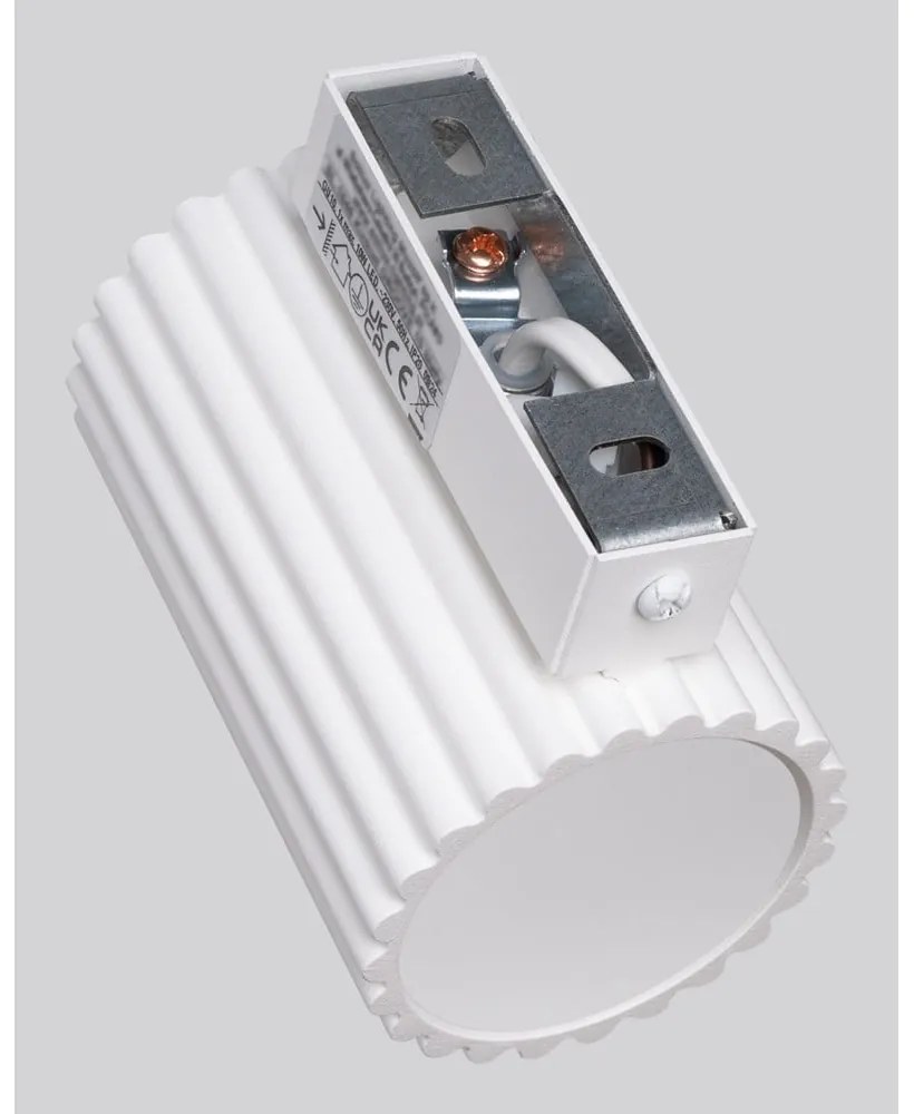 Biele nástenné svietidlo Gleam – Sollux