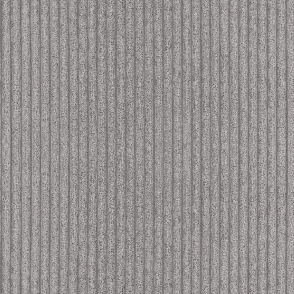 Svetlosivá menčestrová rohová pohovka (ľavý roh/s leňoškou) Merid – Ropez