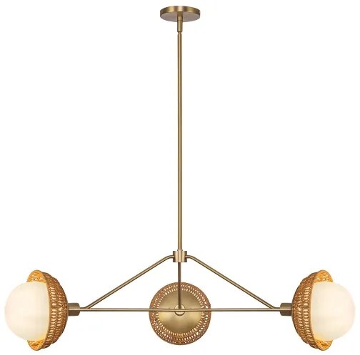 Alora Mood ALM-PERTH3-GD - Luster na tyči PERTH 3xE14/40W/230V zlatý