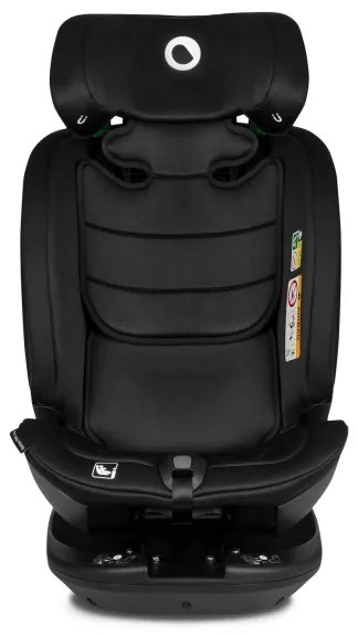 Lionelo - Otočná autosedačka s bázou BASTIAAN i-Size 40-150 cm Black Carbon