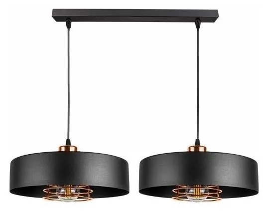 Luster na lanku VEST 2xE27/60W/230V