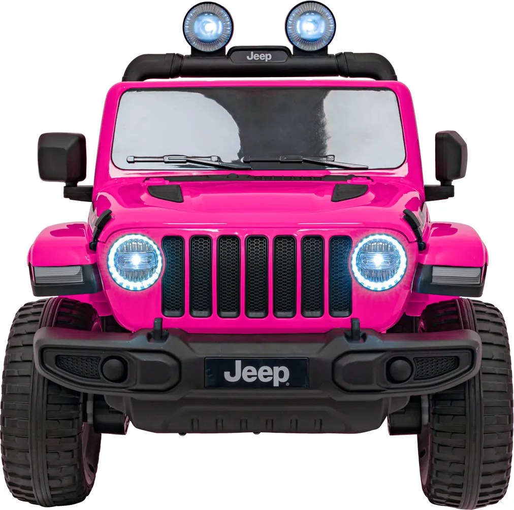 Ramiz Auto Jeep Wrangler Rubicon ružové