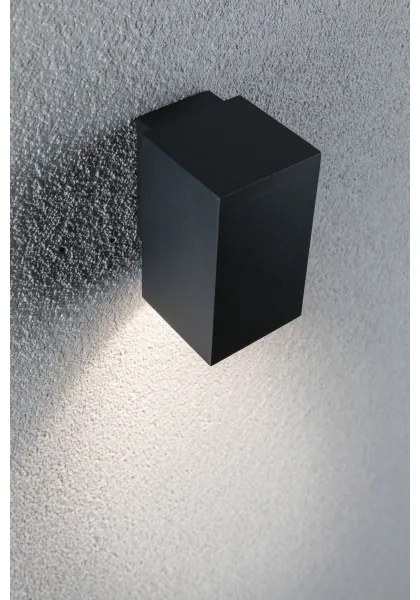 Paulmann 94327 - LED/3,8W IP44 Vonkajšie nástenné svietidlo FLAME 230V antracit