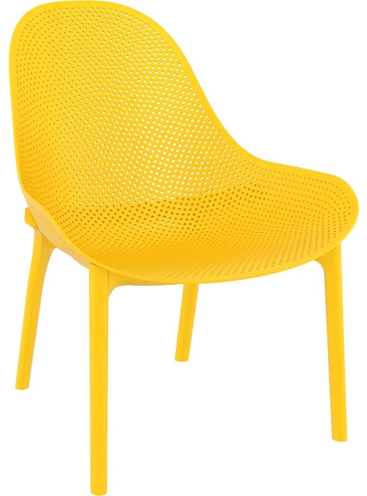 SKY LOUNGE záhradné kreslo yellow