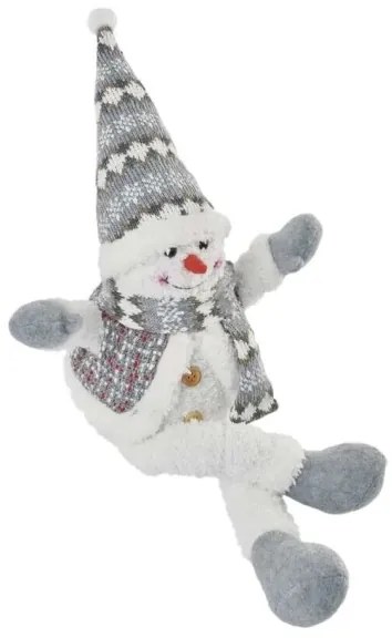 LED Vianočná dekorácia 6xLED/3xAA snehuliak