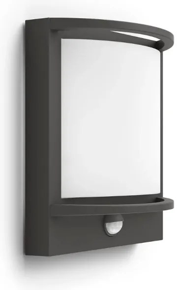 Philips - LED Vonkajšie nástenné svietidlo so senzorom SAMONDRA LED/3,8W/230V IP44