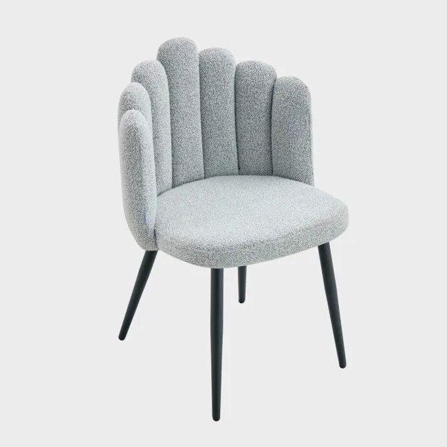 Jedálenská stolička LUXE sivá 741746
