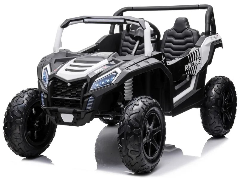 LEAN CARS ELEKTRICKÉ AUTÍČKO ATV STRONG Racing 4x4 Buggy Biela 2X180 W - 24V - 24V14Ah - 2023