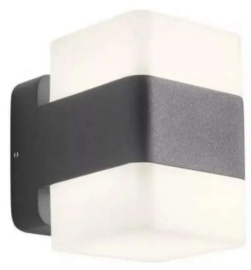 Redo 90492 - LED Vonkajšie nástenné svietidlo TOK LED/14,8W/230V IP44 antracit