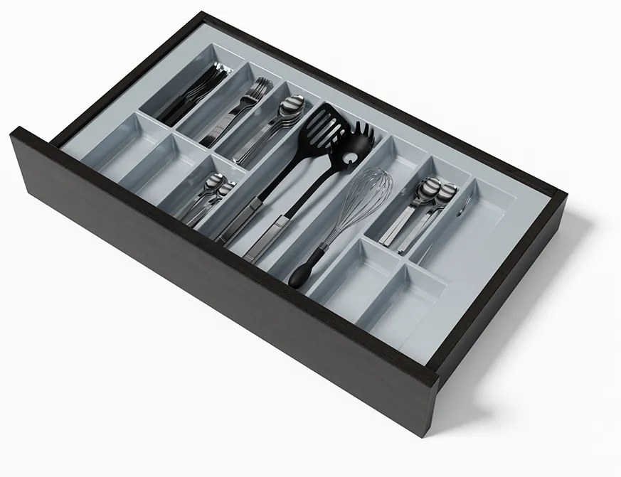 Agoform Príborník Classico strieborno-sivá pre StrongBox 90 (804 x 474 mm)