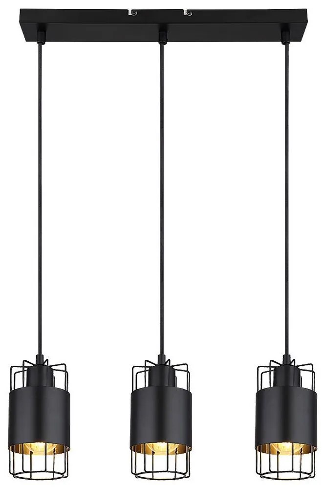Rabalux 3126 - Luster na lanku DIMITRI 3xE27/40W/230V 3126