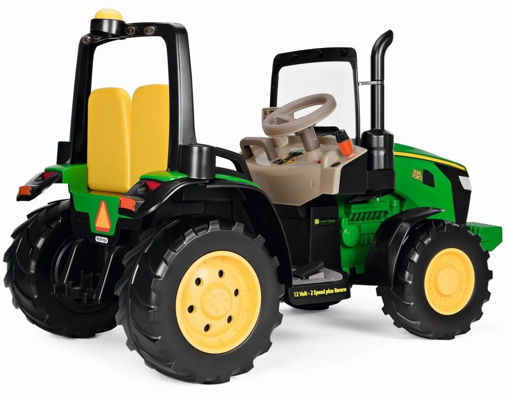 Peg Perego Elektrický traktor Bager JOHN DEERE DUAL FORCE IGOD05500 - 480W - 12V 12Ah - 2022