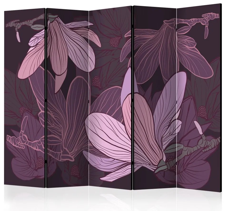 Artgeist Paraván - Dreamy flowers [Room Dividers]