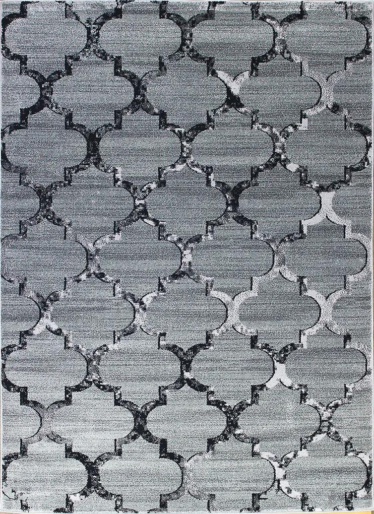 Berfin Dywany Kusový koberec Artos 1716 Grey - 120x180 cm
