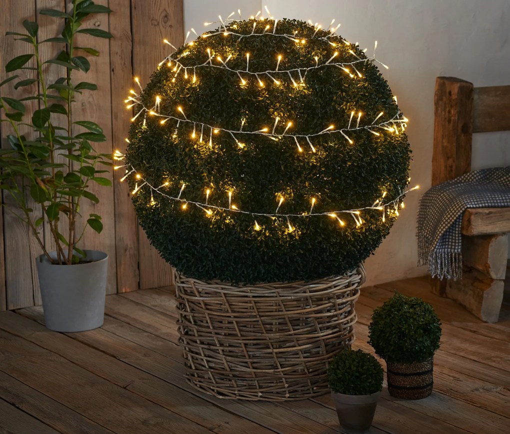 Vonkajšia svetelná reťaz s LED, 280 LED