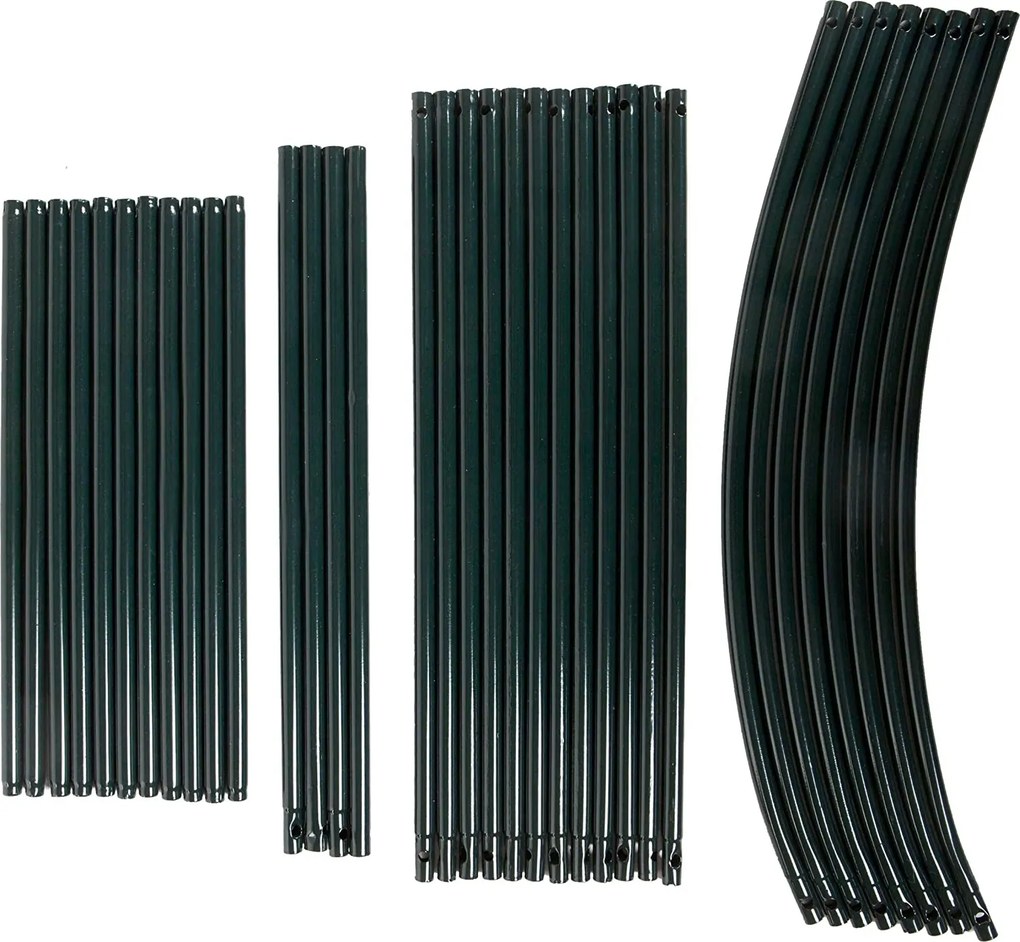 Záhradná kovová pergola 240 cm - oblúk