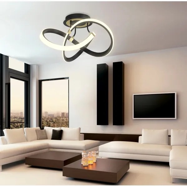 Wofi 9134-104 - LED Stmievateľný prisadený luster INDIGO LED/44W/230V