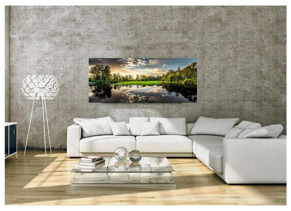 Obraz Styler Glasspik Nature, 50 × 125 cm