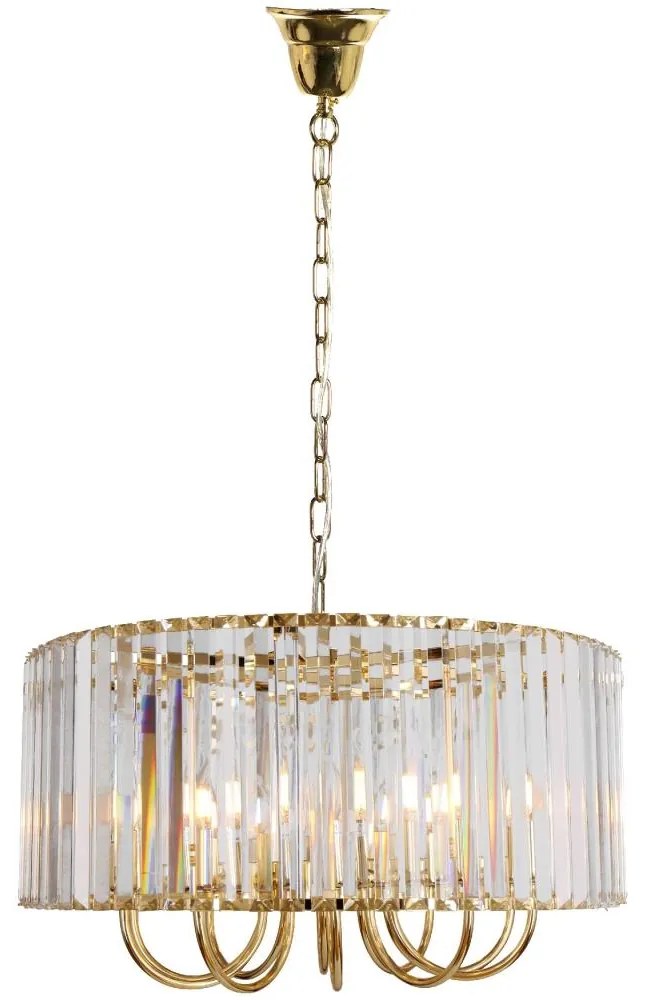 Zuma Line 1906/6 - Luster na reťazi PARIS 6xE14/40W/230V zlatá