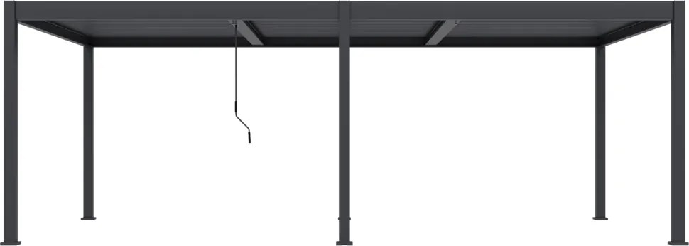 Bioklimatická pergola INTRO DUO 7,2x3,6m, hliník, voľne stojaca