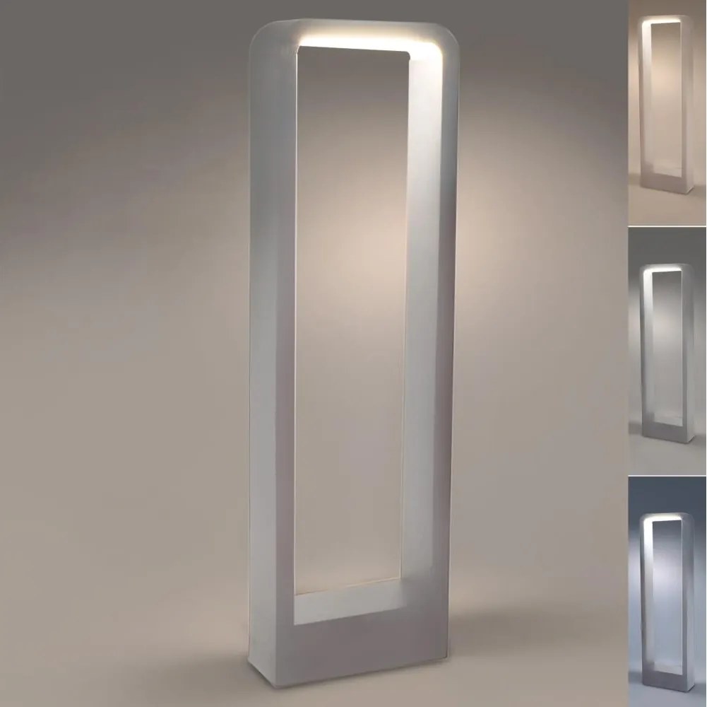 Brilagi - LED Vonkajšia lampa BARI LED/7W/230V 3000/4000/6000K biela IP54 50 cm