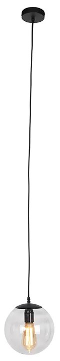 Moderné závesné svietidlo sivé 20 cm - Pallon