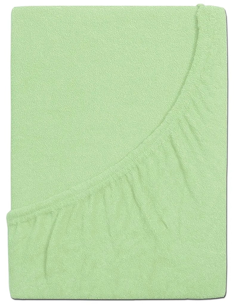 4Home froté prestieradlo Premium zelená, 180 x 200 cm