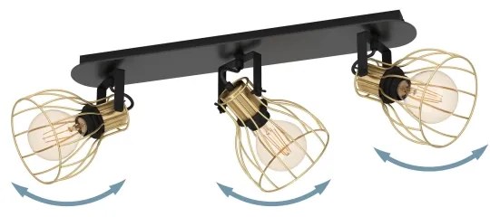 Eglo 900384 - Bodové svietidlo SAMBATELLO 3xE27/40W/230V