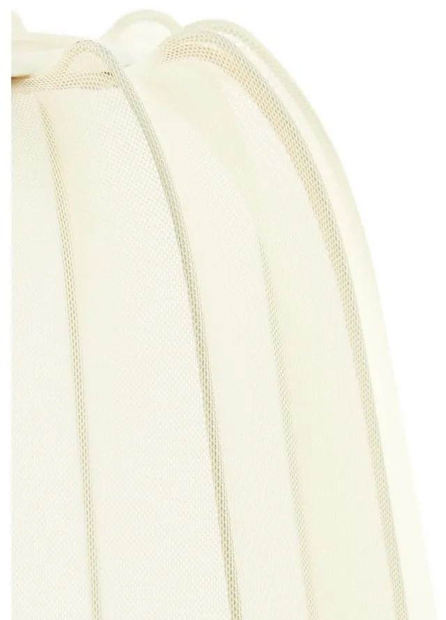 Krémová stolová lampa (výška 45 cm) Plumeria - Light &amp; Living