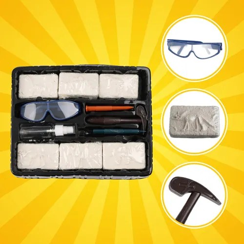 KRUZZEL Detská sada na vykopávanie dinosaurov Kruzzel