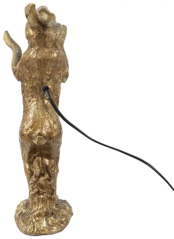 Dekor zlaté stolné svietidlo RABBIT