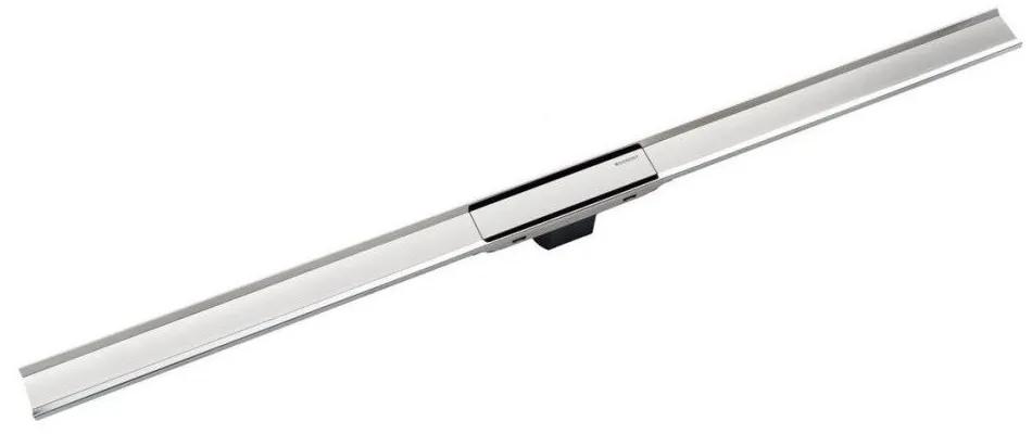 GEBERIT CleanLine80 sprchový žľab, kompletážna súprava, dĺžka 30 - 130 cm, leštená oceľ/brúsená oceľ, 154.441.KS.1