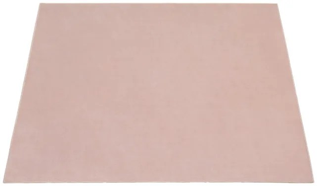 Protišmykový koberec PLUSH púdrovoružový