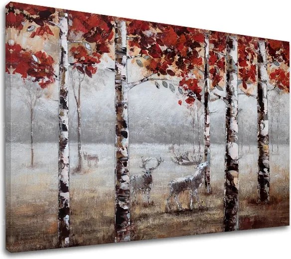 Obraz na plátne PRECHÁDZKA LESOM 1 dielny XOBCHZH5696E1