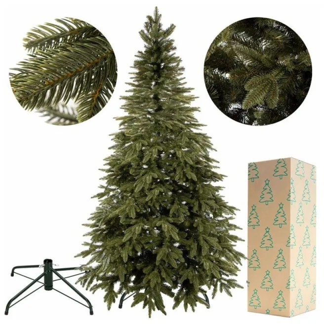 SPRINGOS Vianočný stromček Smrek prírodný DELUXE 180 cm