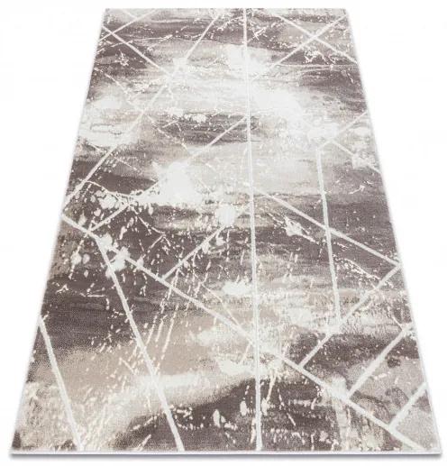Dywany Łuszczów Kusový koberec Core 1818 Geometric ivory/white - 140x190 cm