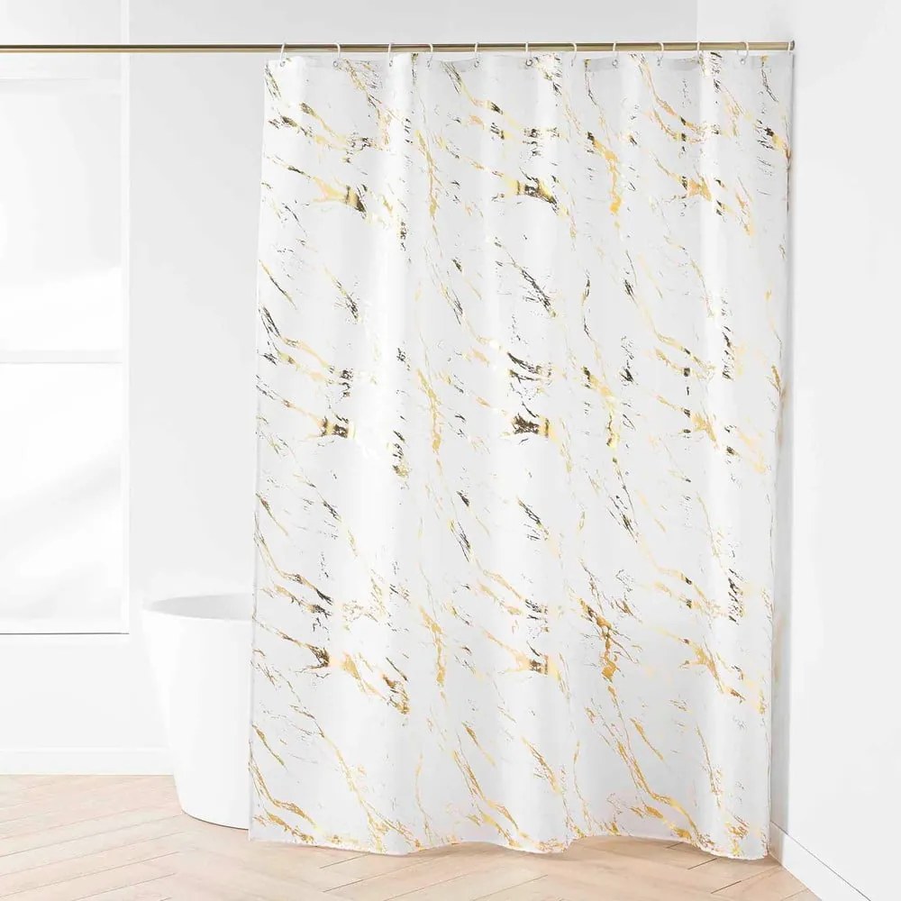 Sprchový záves 180x200 cm Aquamarbre – douceur d'intérieur