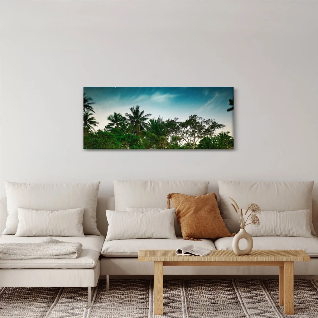 Obraz - palmy (120x50 cm)