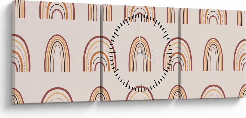 Obraz - Dream creations N⁰3 (s hodinami) (90x30 cm)
