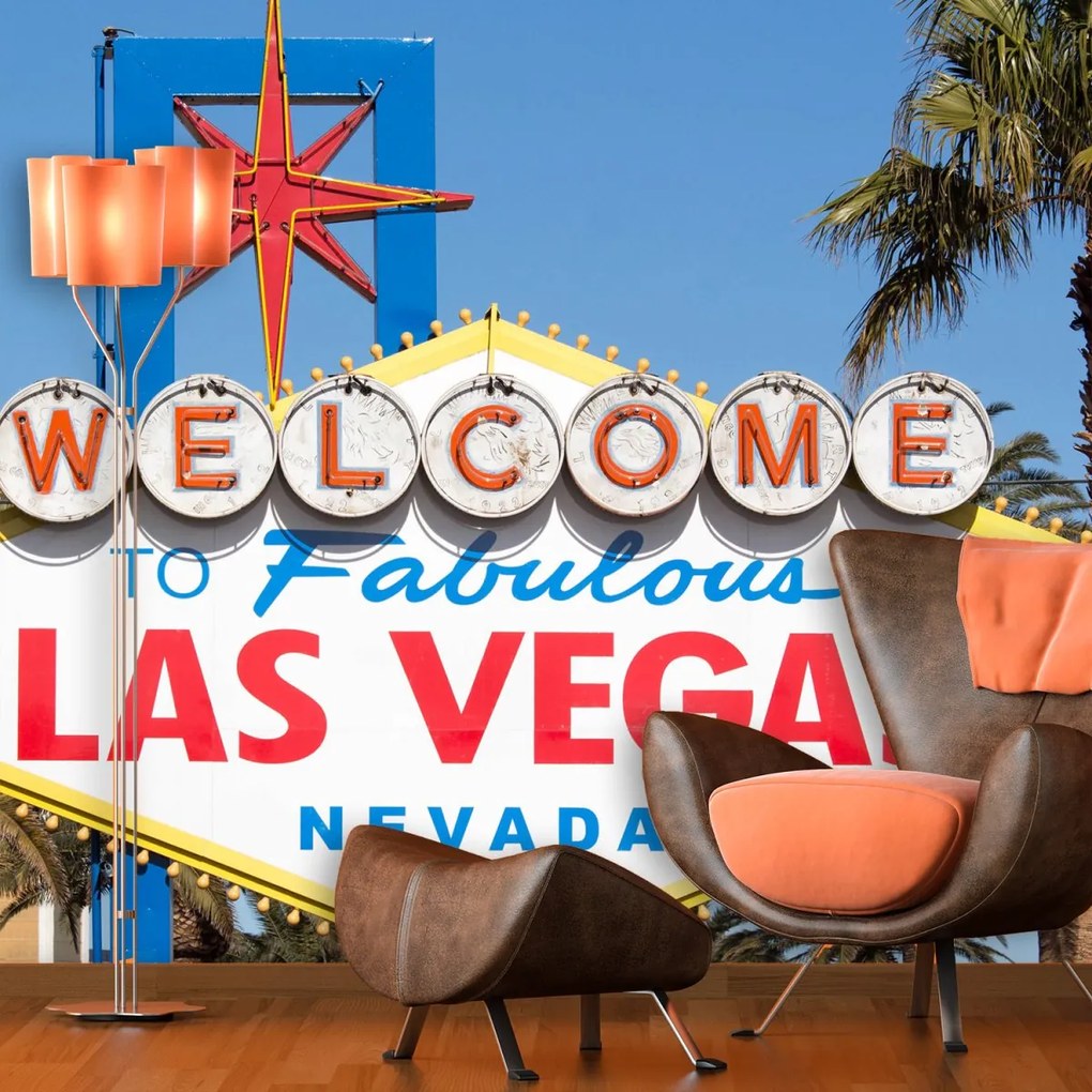 Sablio Tapeta Welcome to Las Vegas - 125x75 cm