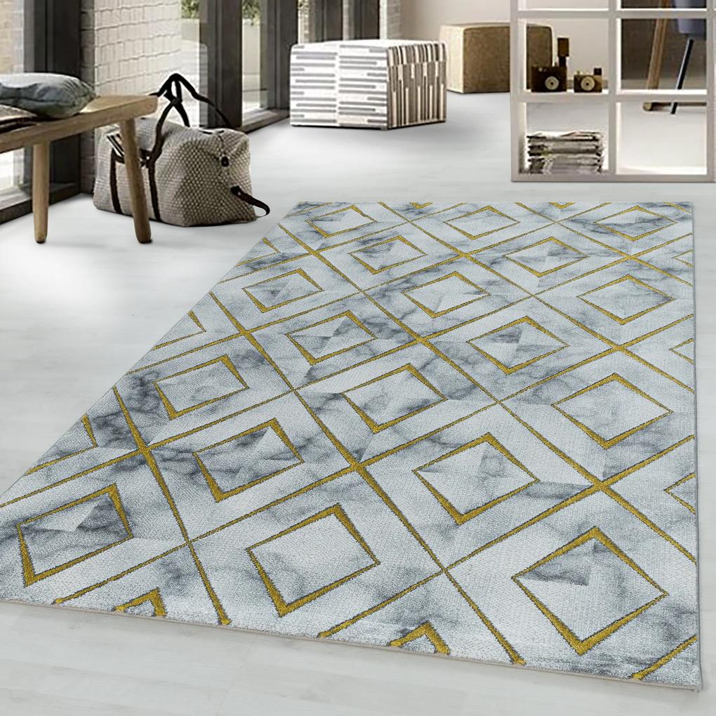 Ayyildiz Kusový koberec NAXOS 3811, Zlatá Rozmer koberca: 140 x 200 cm