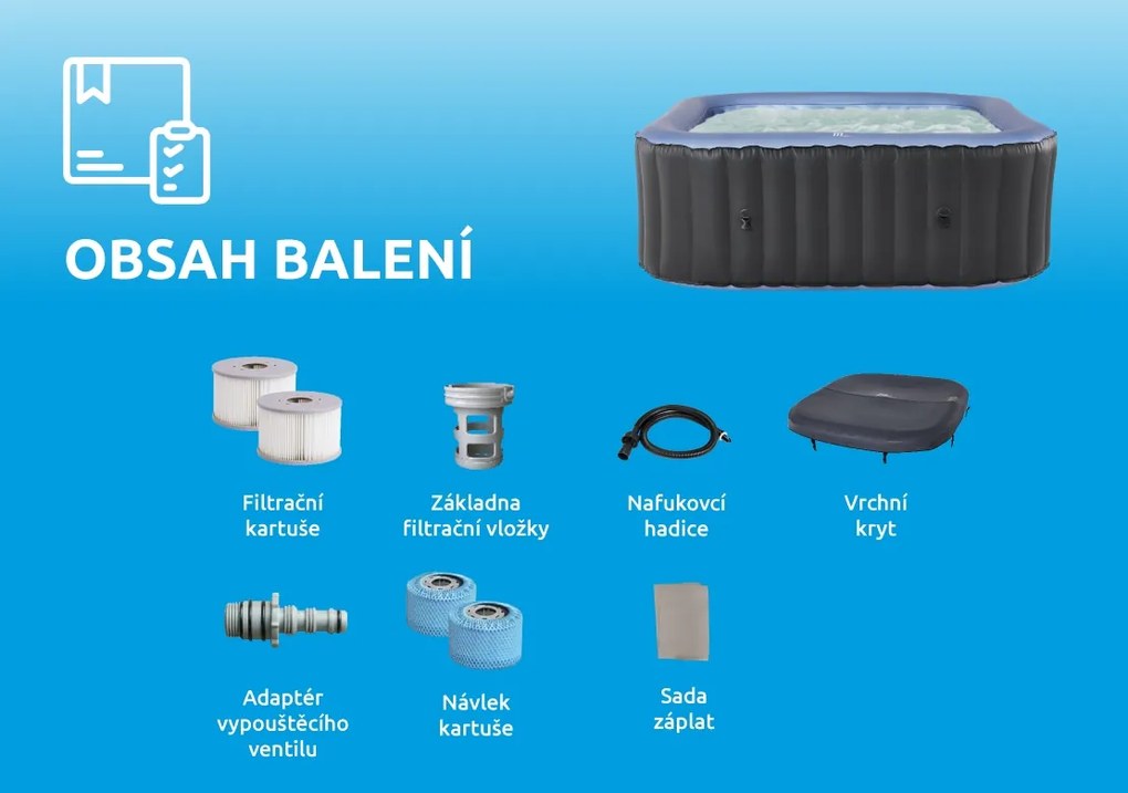 Mspa | Vírivý bazén MSPA Tekapo C-TE062 | 11400267